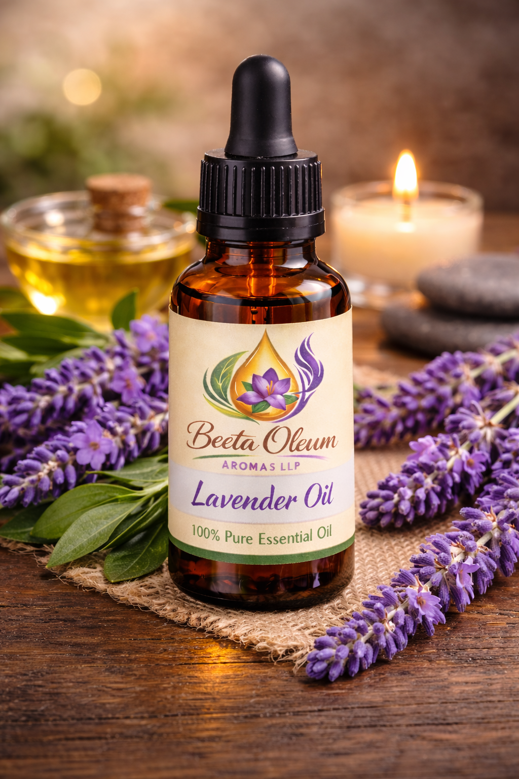 Lavender Oil Bottle